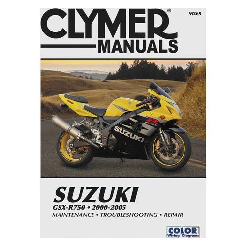 CLYMER Suzuki Gsx-R 750 2000-2005 Clymer Manual CM269