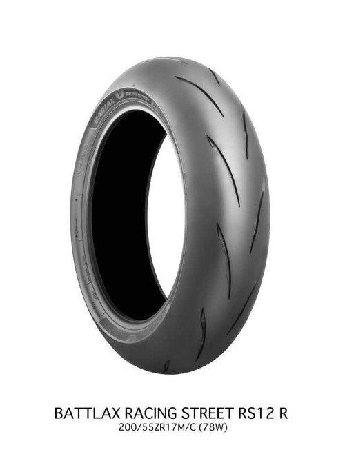BRIDGESTONE Battlax Racing Street Rs12R 200/55Zr17M/C 78W Tubeless 21252