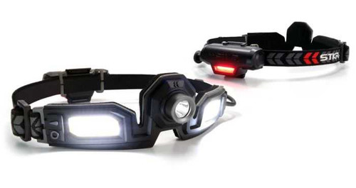 RISK RACING Flexit Headlamp Pro 6.5 650 Lumens Rechargeable 00387