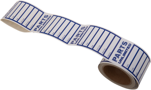 PROMOTIONAL ITEMS VENDOR Tire Labels - Roll of 100 LABEL