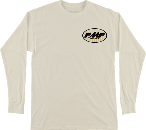 FMF One Nation Long-Sleeve T-Shirt - Natural - 2XL FA26119900-NAT-2X