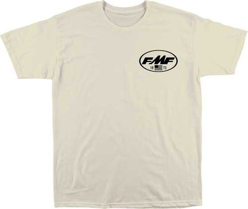 FMF Block Party T-Shirt - Natural - 2XL FA26118901-NAT-2X