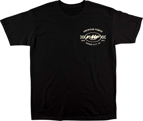 FMF Metal Shop T-Shirt - Black - Large FA26118902-BLK-L