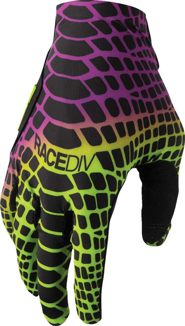 THOR Sportmode Cobra Gloves - Acid/Purple - Medium 3330-9275