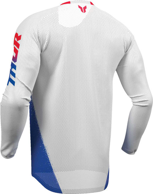 THOR Launchmode Air Darkside Jersey - White/Blue - Large 2910-8916