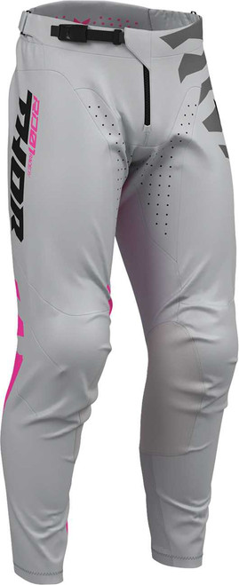 THOR Launchmode Shredder Pants - Gray/Fuchsia - US 32 2901-13062