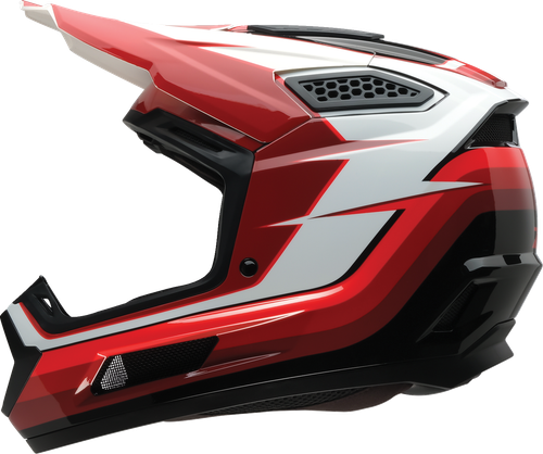 Z1R Dirt Maxx Helmet - Vortex - Red/White - 2XL 0110-9701
