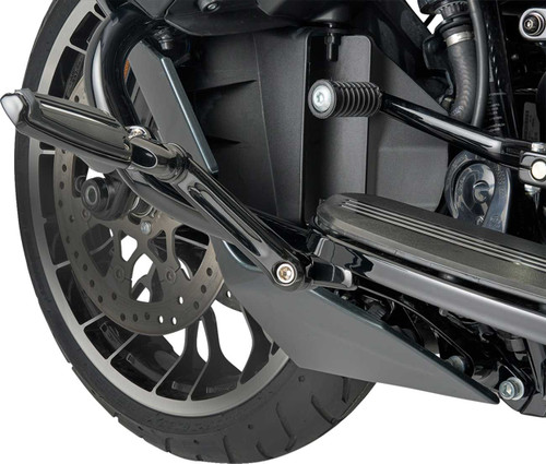 CIRO Frame Mounted Highway Peg Mount Kit - Adjustable - Black 60122