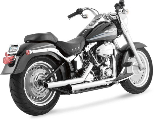 VANCE & HINES Straightshots Exhaust System - Chrome - Softail 17818