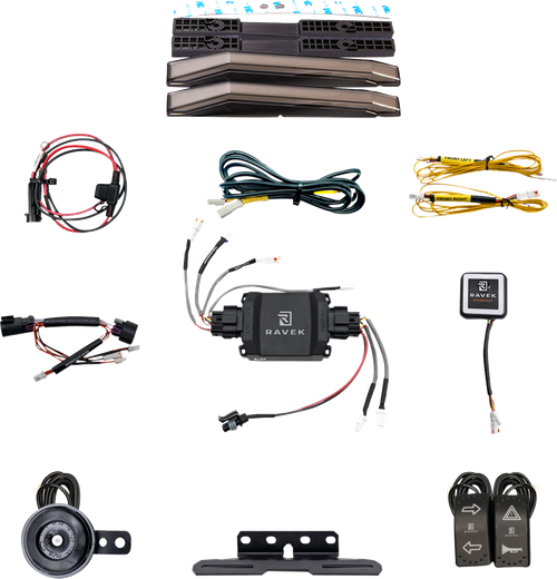 RAVEK Turn Signal Kit - Signature - Gen3 Speakeasy™ - Polaris General - Rockers 64-700SR