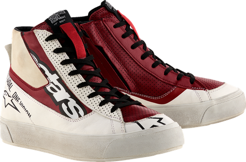 ALPINESTARS Stella Stated Flair Shoes - White/Rio Red - US 5 2541426-2066-5