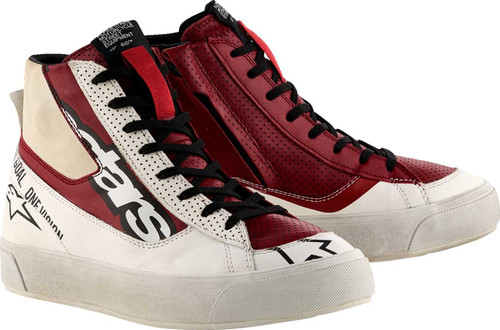 ALPINESTARS Stella Stated Flair Shoes - White/Rio Red - US 6.5 2541426-2066-65