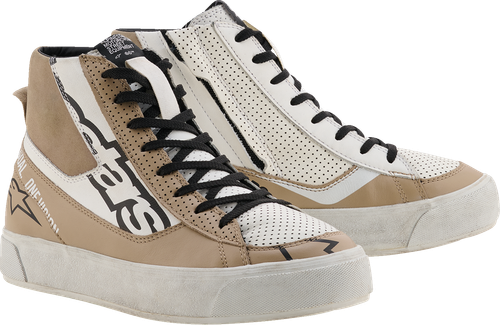 ALPINESTARS Stella Stated Flair Shoes - Warm Gray/White - US 7.5 2541426-9322-75