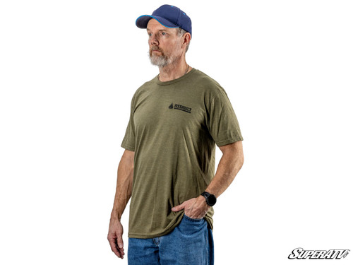 Assault Industries Black and Olive T-Shirt - M