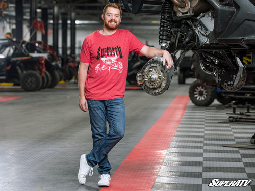 SuperATV Rock 'n Roll Unisex T-Shirt - Red - M