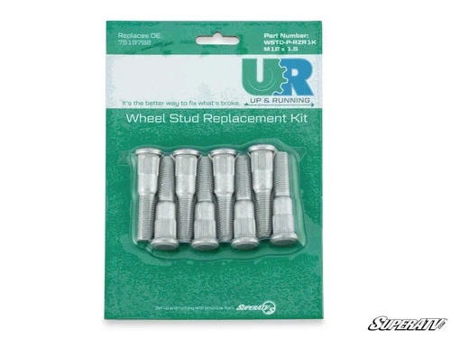 Up & Running Polaris RZR Wheel Studs - 7519792