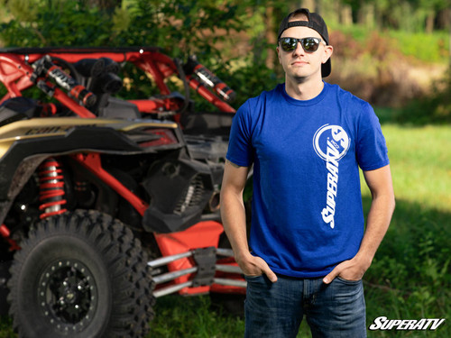 SuperATV Logo Unisex T-Shirt - Royal Blue - 2XL