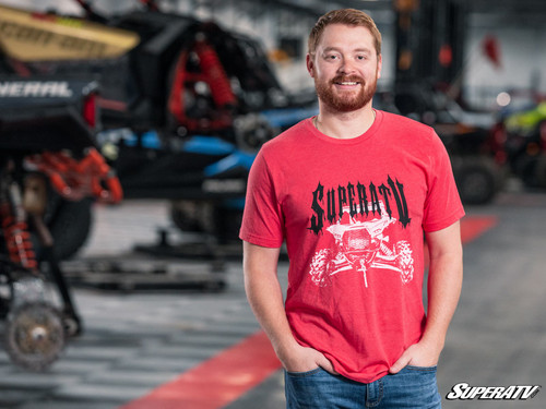 SuperATV Rock 'n Roll Unisex T-Shirt - Red - 4XL