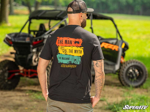 Man, Myth, Machine Unisex T-Shirt - 3XL