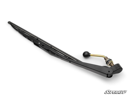Universal Glass Windshield Wiper - Medium: 13.75" blade; 9.84" arm - Driver's Side Wiper