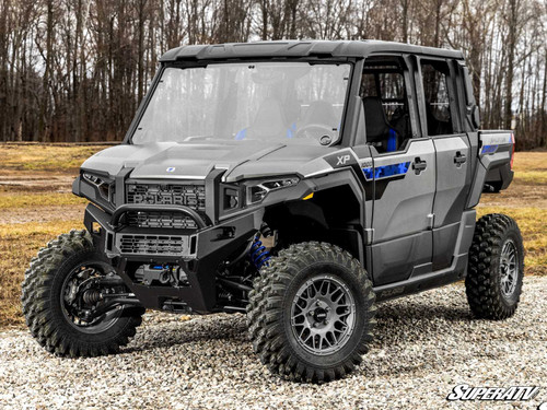 Polaris Xpedition Full Windshield - Scratch Resistant Polycarbonate - Clear