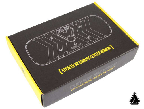 Assault Industries Stealth Series Convex Rear View Mirror - Pro XP Mount