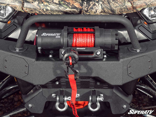 Synthetic Winch Rope Replacement - 4500 lbs. - Red
