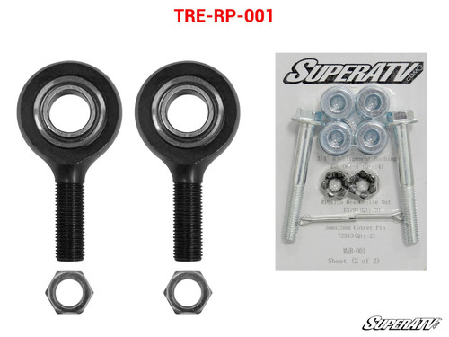 Polaris Ranger XP 1000 Heavy-Duty Tie Rod End Replacement Kit - Crew Cab - 2019+