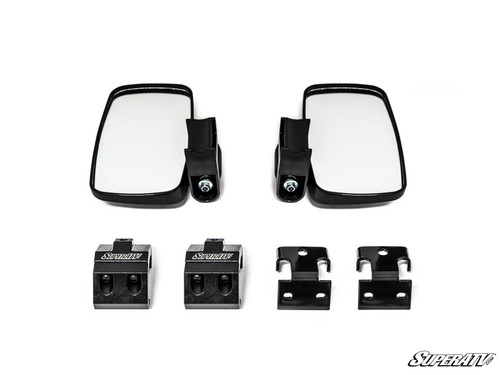 Polaris Ranger Side View Mirrors - Formed Cage