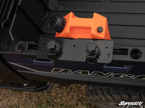 Polaris Ranger Jerry Can & Mount - No Can - Mount Only With Tie Downs