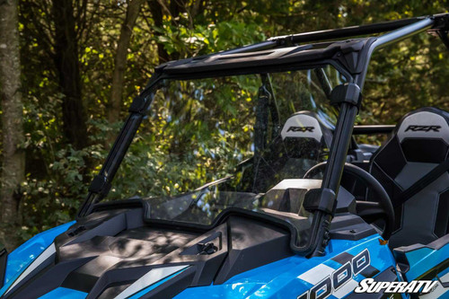 Polaris RZR XP 1000 Full Windshield - 2019-2023 - Standard Polycarbonate - Clear
