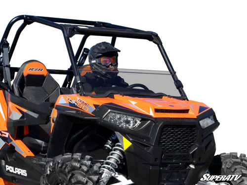 Polaris RZR 900 Half Windshield - Scratch Resistant Polycarbonate - Light Tint