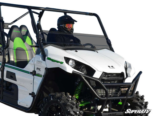 Kawasaki Teryx S Half Windshield - Standard Polycarbonate - Dark Tint