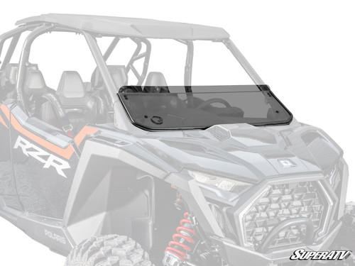 Polaris RZR Pro S Half Windshield - Standard Polycarbonate - Dark Tint