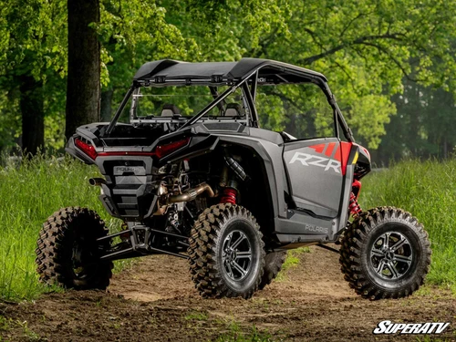 Polaris RZR XP S Rear Windshield - Standard Polycarbonate - Clear