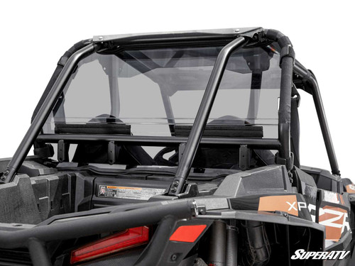 Polaris RZR XP 1000 Rear Windshield - 2014-2023 - Standard Polycarbonate - Light Tint