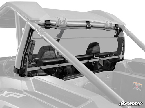 Polaris RZR XP Rear Windshield - Standard Polycarbonate - Light Tint