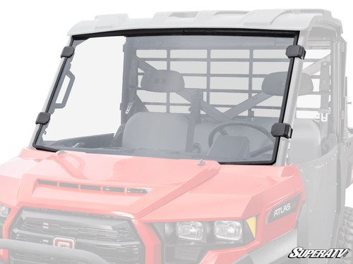 Gravely Atlas JSV Full Windshield - Scratch Resistant Polycarbonate - Clear