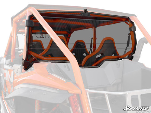 Honda Talon 1000 Rear Windshield - 4 Seat - Standard Polycarbonate - Dark Tint