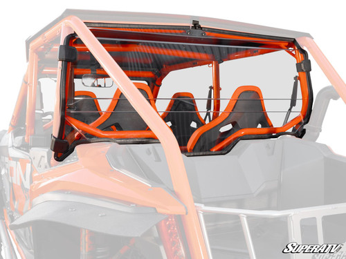 Honda Talon 1000 Rear Windshield - 4 Seat - Standard Polycarbonate - Clear
