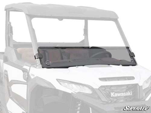 Kawasaki Ridge Half Windshield - Standard Polycarbonate - Dark Tint