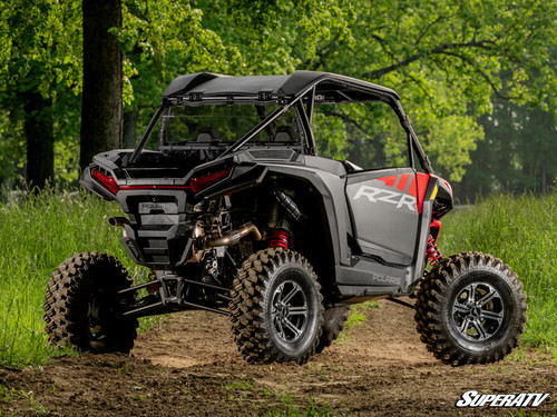 Polaris RZR XP S Rear Windshield - Standard Polycarbonate - Dark Tint