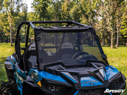 Polaris RZR XP 1000 Full Windshield - 2019-2023 - Scratch Resistant Polycarbonate - Dark Tint