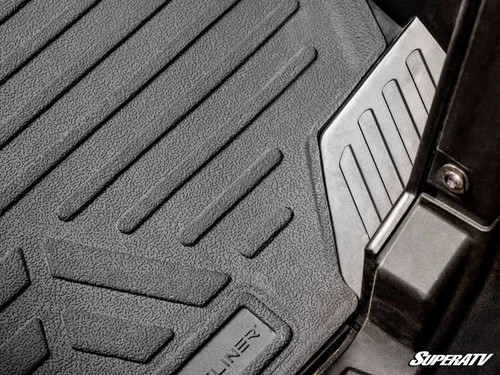 Smartliner Can-Am Defender HD9 Floor and Bed Liners - Floor Liners (1st + 2nd Row)