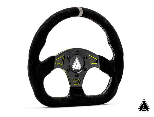 Suede Ballistic "D" UTV Steering Wheel - Raw Material