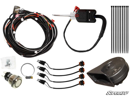 Polaris RZR XP 1000 Plug & Play Turn Signal Kit - Steering Column & Dash Horn - 2 Seat - 2014 -