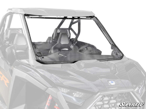 Polaris RZR Pro S Scratch-Resistant Full Windshield - Scratch Resistant Polycarbonate - Clear