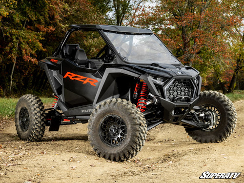 Polaris RZR Pro S Scratch-Resistant Full Windshield - Scratch Resistant Polycarbonate - Clear