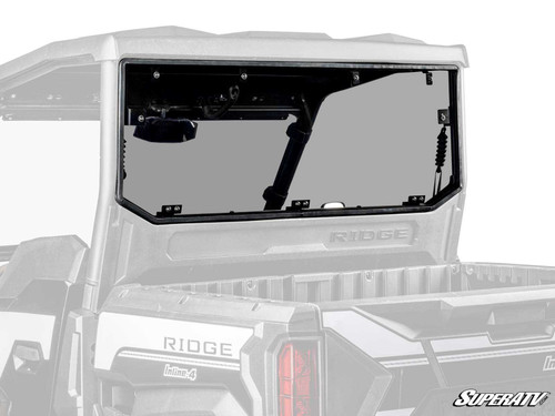 Kawasaki Ridge Rear Windshield - Standard Polycarbonate - Light Tint