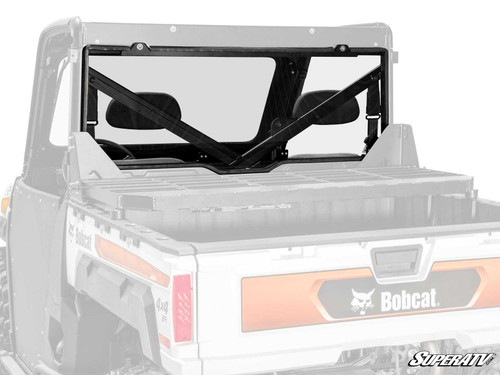 Bobcat UV34 Rear Windshield - Standard Polycarbonate - Dark Tint